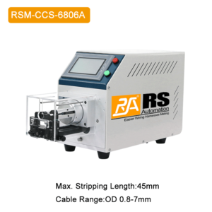 Semi-automatic Coaxial Cable Stripping Machine RSM-CCS-6806A